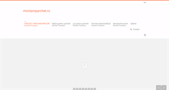 Desktop Screenshot of montamparchet.ro